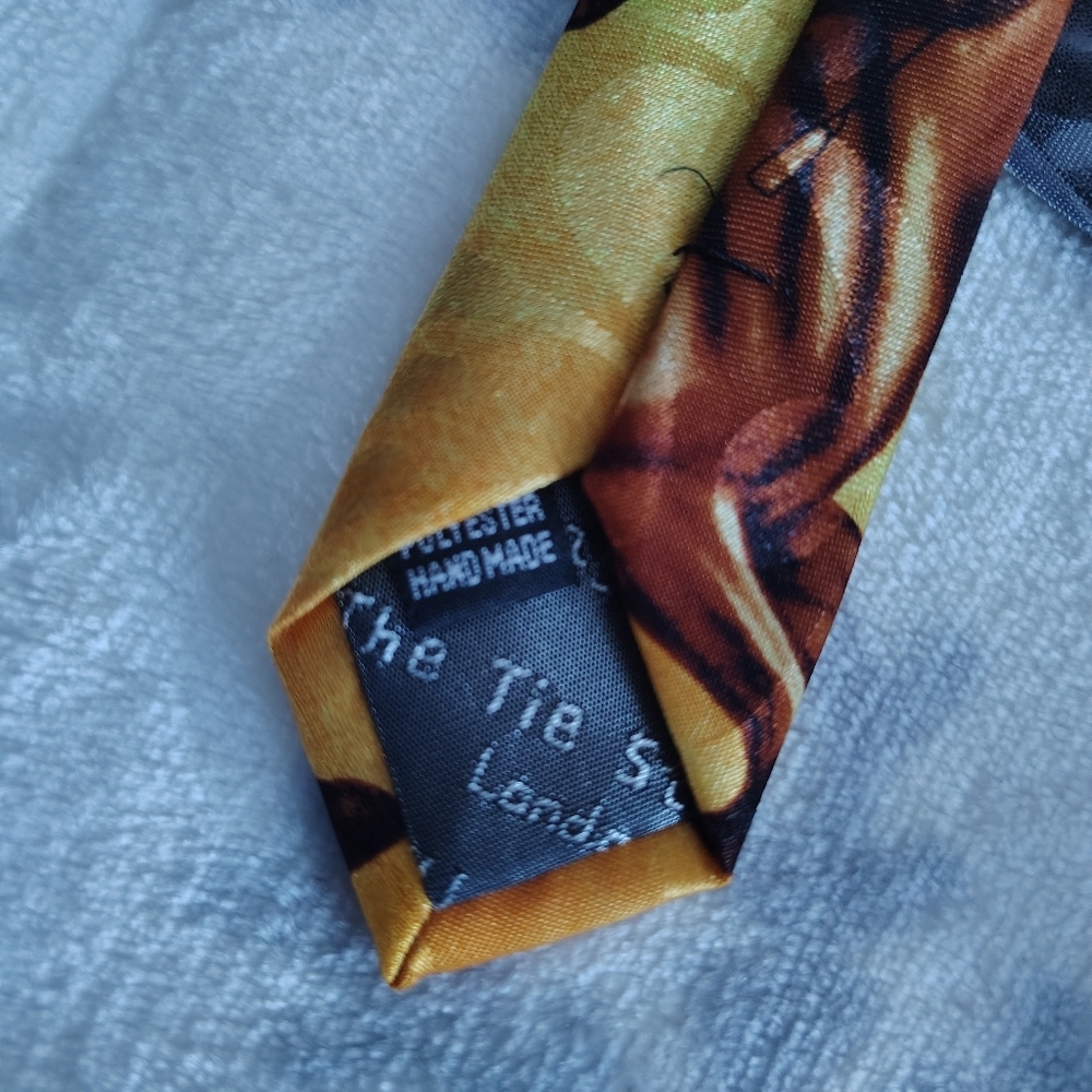 The Tie Studio London Horse Racing Themed Tie. Hand Made. - Picture 8 of 8